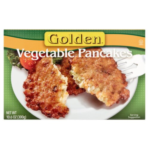 Golden Vegetable Pancakes, 8 count, 10.6 oz