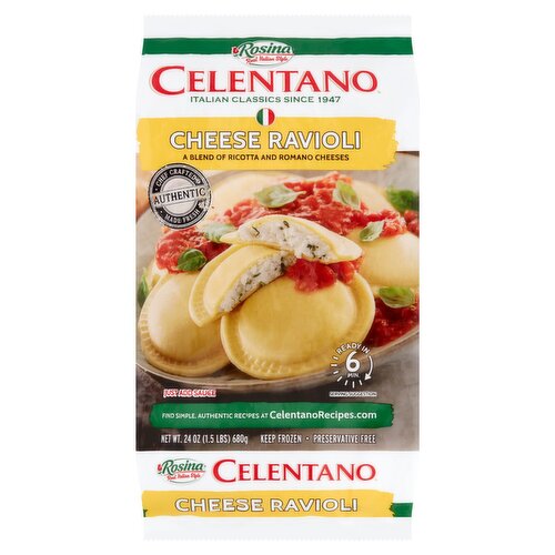 Celentano Cheese Ravioli, 24 oz