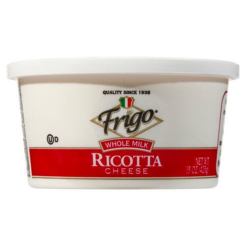 Frigo Whole Milk Ricotta Cheese, 15 oz