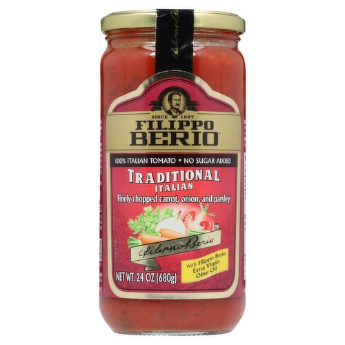 Filippo Berio Traditional Italian Sauce, 24 oz