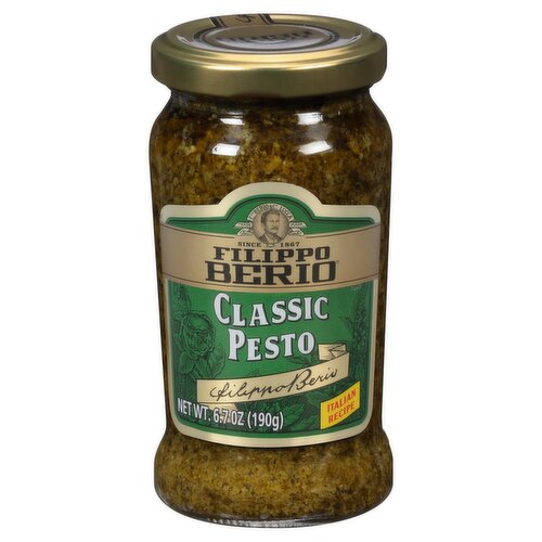 Filippo Berio Classic Pesto, 6.7 oz