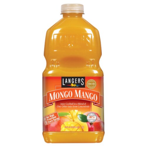 Langers Mongo Mango Juice Cocktail, 64 fl oz