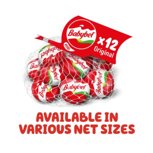 Babybel Original Mini Semisoft Cheese, 12 count, 8.5 oz