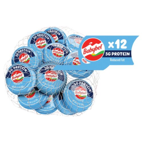 Babybel Mini Semisoft Cheese, 12 count, 8.5 oz