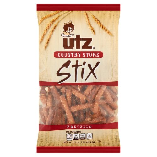 Utz Country Store Stix Pretzels, 16 oz