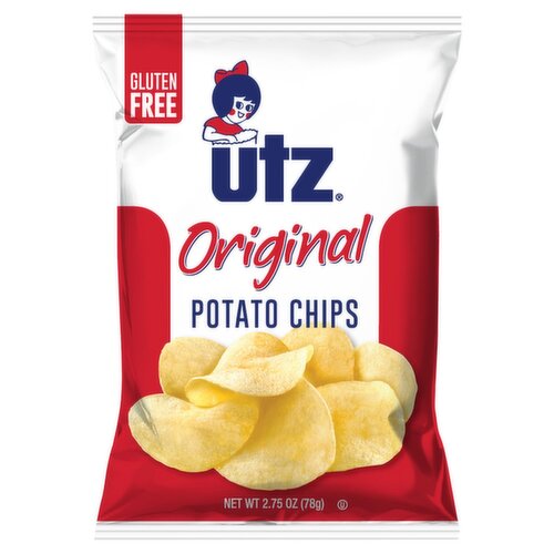 Utz Gluten Free Original Potato Chips, 2.75 oz