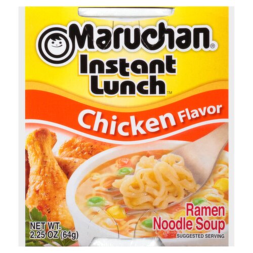 Maruchan Instant Lunch Chicken Flavor Ramen Noodle Soup, 2.25 oz