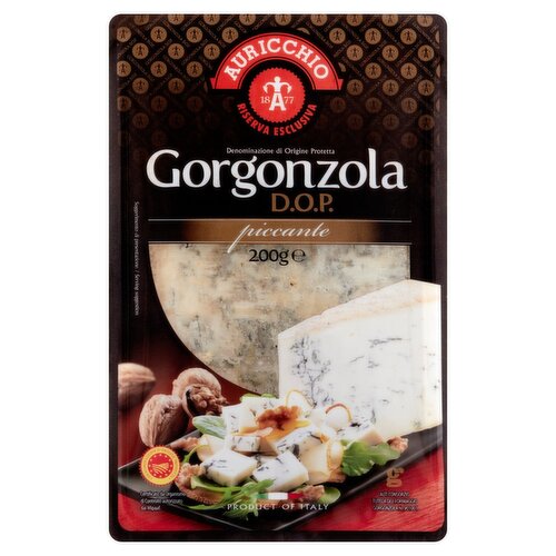 Auricchio Piccante Gorgonzola D.O.P. Cheese, 7 oz