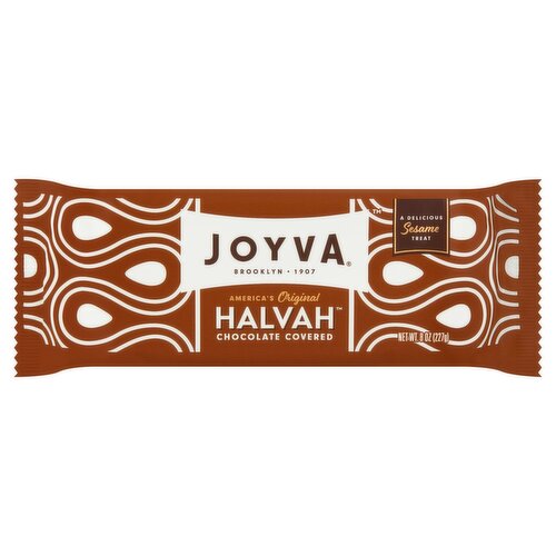 Joyva Chocolate Covered Halvah, 8 oz