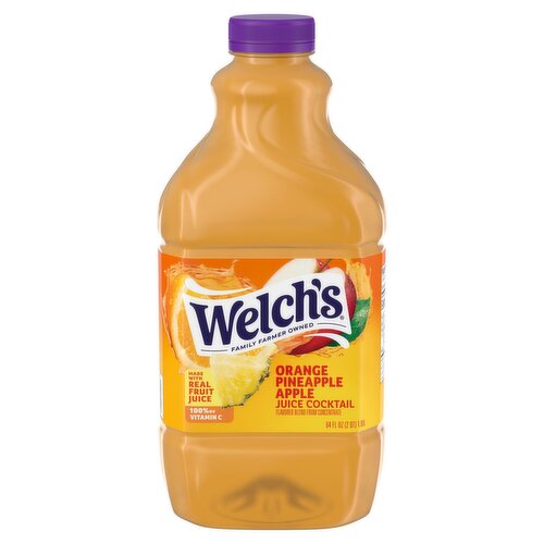 Welch's Orange Pineapple Apple Juice Cocktail, 64 fl oz