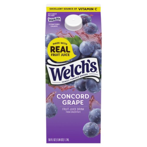 Welch's Concord Grape Fruit Juice Drink, 59 fl oz