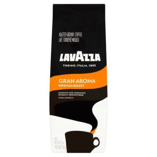 Lavazza Costiera Gran Aroma Light Roast Ground Coffee, 12 oz