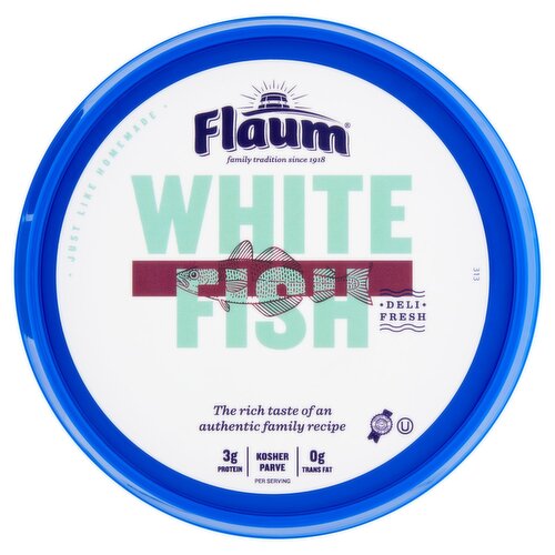 Flaum White Fish Naturally Smoked Salad, 7 oz