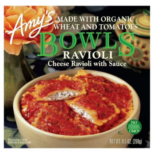 Amy's Ravioli Bowls, 9.5 oz