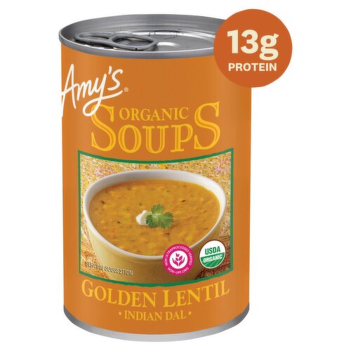 Amy's Organic Golden Lentil Soups, 14.4 oz