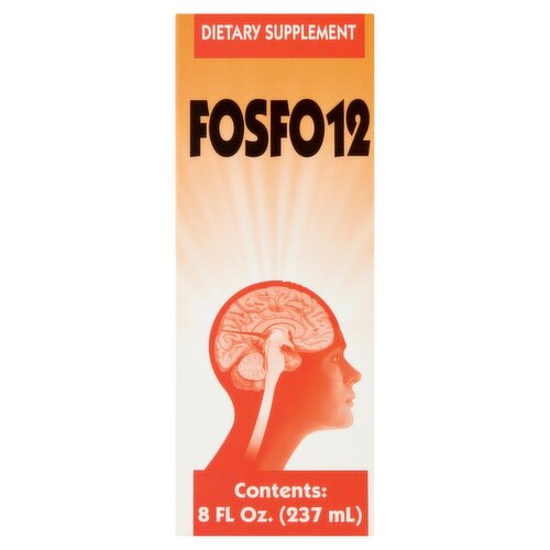 Fosfo12 Dietary Supplement, 8 fl oz