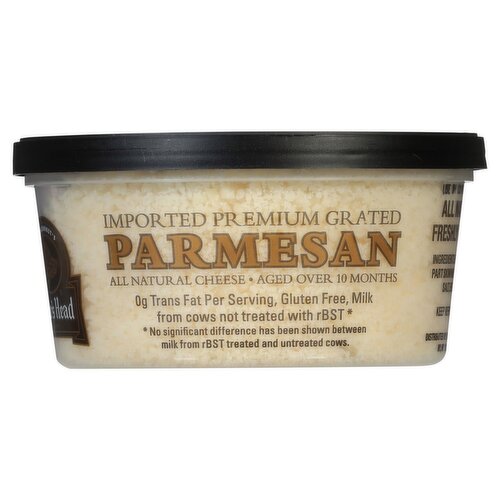 Boar's Head Imported Premium Grated Parmesan Cheese, 6 oz