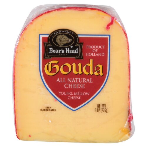 Boar's Head Gouda Cheese, 8 oz