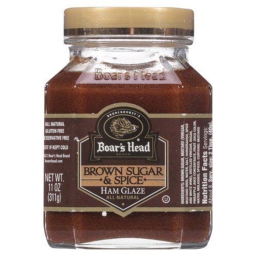 Boar's Head Brown Sugar & Spice Ham Glaze, 11 oz