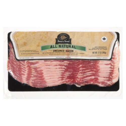 Boar's Head Uncured Bacon, 12 oz
