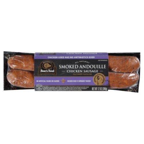 Boar's Head Smoked Andouille Chicken Sausage, 12 oz