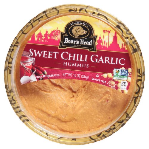 Boar's Head Sweet Chili Garlic Hummus, 10 oz