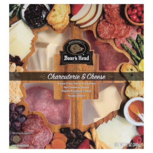 Boar's Head Charcuterie & Cheese, 12 oz