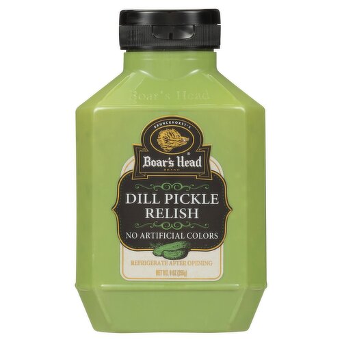 Boar's Head Dill Pickle Relish, 9 oz