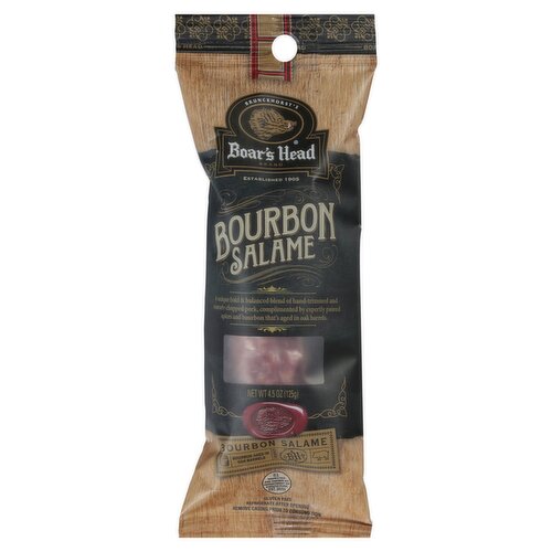 Boar's Head Bourbon Salame, 4.5 oz