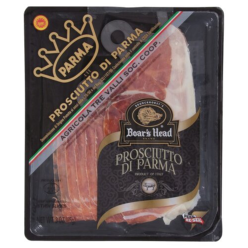 Boar's Head Prosciutto Di Parma, 8 count, 3 oz