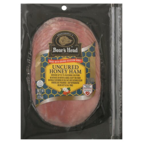 Brunckhorst's Boar's Head Uncured Honey Ham, 8 oz