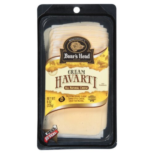 Boar's Head Cream Havarti Cheese, 8 oz