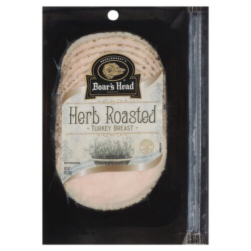 Boar's Head Herb Roasted Turkey Breast, 8 oz