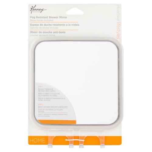 Kenney Home Fog Resistant Shower Mirror