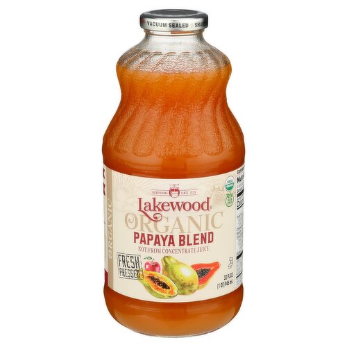 Lakewood Organic Papaya Blend Juice, 32 fl oz