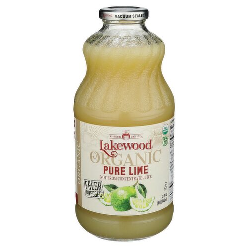 Lakewood Organic Pure Lime Juice, 32 fl oz