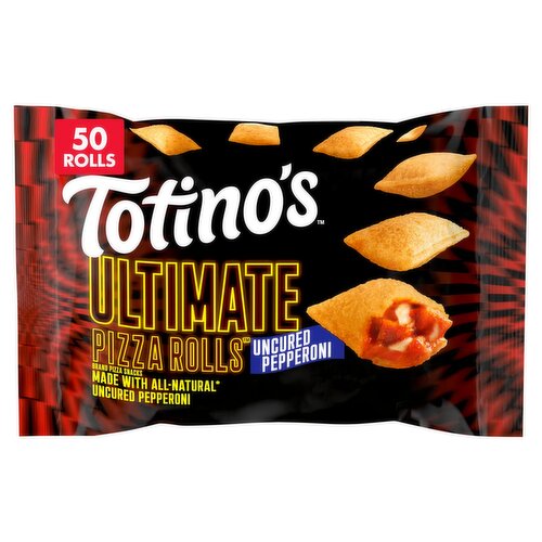 Totino's Ultimate Pizza Rolls Uncured Pepperoni Brand Pizza Snacks, 50 count, 24.46 oz