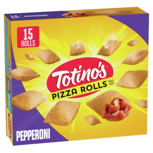 Totino's Pizza Rolls Pepperoni Pizza Snacks, 15 count, 7.5 oz