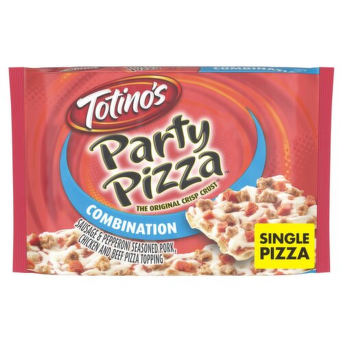 Totino's The Original Crisp Crust Combination Party Pizza, 10.7 oz