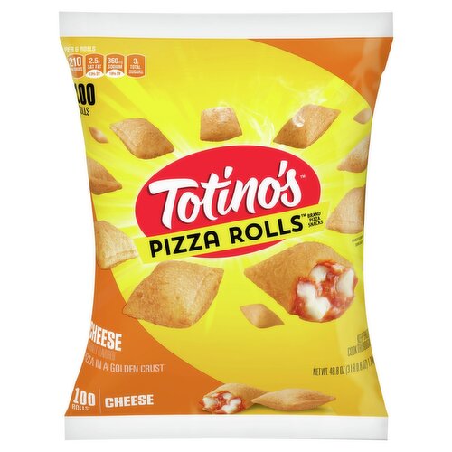 Totino's Pizza Rolls Cheese Pizza Snacks, 48.8 oz