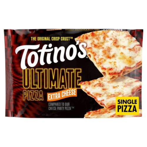 Totino's Extra Cheese Ultimate Pizza, 10.69 oz