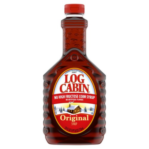 Log Cabin Original Syrup, 24 fl oz