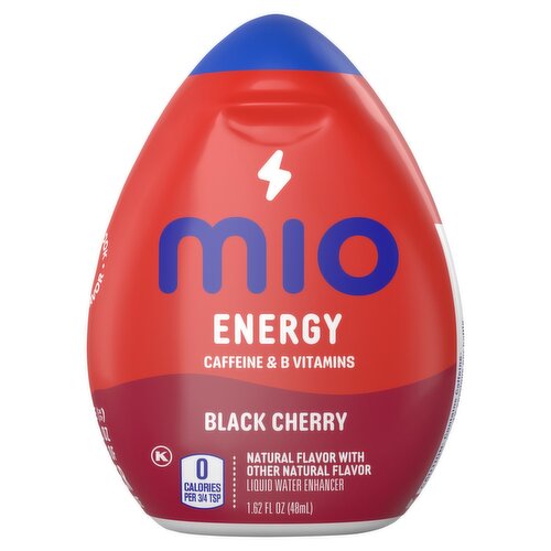 Mio Energy Black Cherry Liquid Water Enhancer, 1.62 fl oz