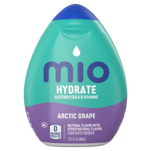 Mio Hydrate Arctic Grape Liquid Water Enhancer, 1.62 fl oz