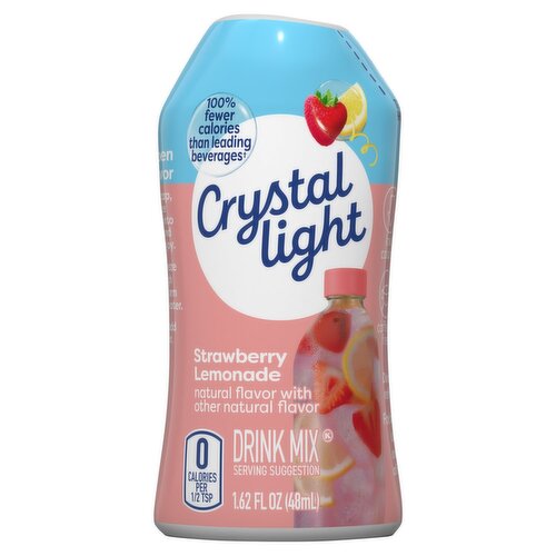 Crystal Light Strawberry Lemonade Drink Mix, 1.62 fl oz