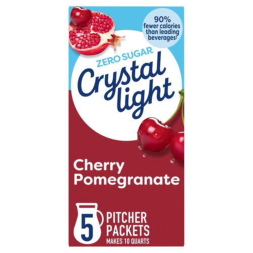 Crystal Light Cherry Pomegranate Drink Mix, 5 count, 2.2 oz