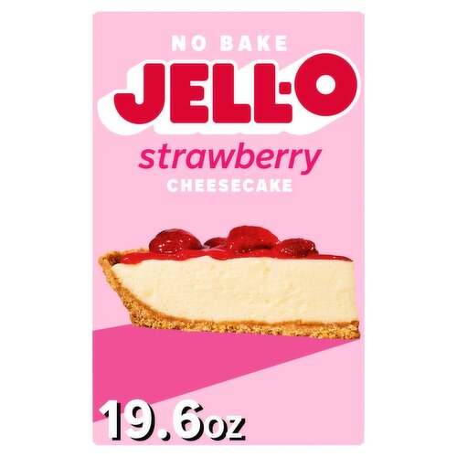 Jell-O Strawberry Cheesecake Dessert Kit, 19.6 oz