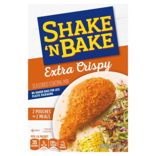 Shake 'N Bake Extra Crispy Seasoned Coating Mix, 5 oz