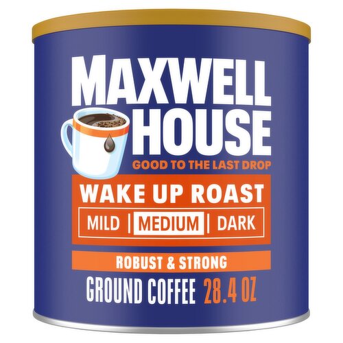 Maxwell House Medium Wake up Roast Ground Coffee, 28.4 oz