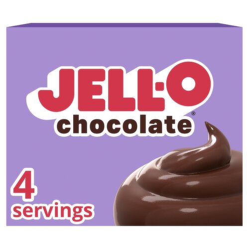 Jell-O Chocolate Instant Pudding & Pie Filling, 3.9 oz